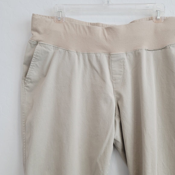 Duo Maternity Cream pants Size Large Maternity - Picture 6 of 14